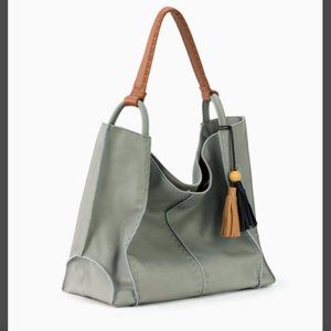The Sak Los Feliz Leather Large Tote in Meadow